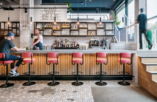 Crafting Connectivity and Culinary Delights: Commons Restaurant in the Heart of Rotterdam. The epitome of modern culinary design in the heart of Rotterdam's social scene design by Studio Königshausen.